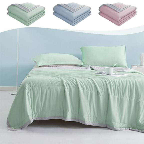 VBODN Quilts For Full Bed,Quilts Queen Size,Soft Wash Microfiber,Lightweight Bedding,Quilt Super Soft Quilt for Home Dormitory