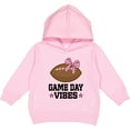 thumbnail image 2 of Inktastic Football Game Day Vibes Toddler Hoodie, 2 of 4