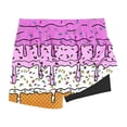 thumbnail image 5 of Crunowin Boys Summer Shorts Ice Cream Print Elastic Waist Lightweight Beach Shorts Hot Pink Size 5T, 5 of 6