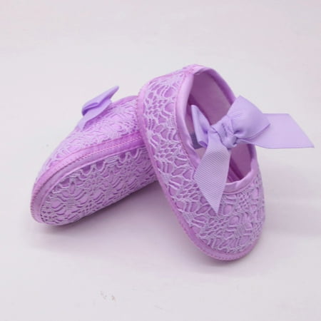 

Quealent Baby Booties Baby Girls Boys Boots Anti-Skid Warm Winter Booties Ankle Moccasins Toddler Firstwalker Purple 12