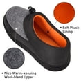 thumbnail image 5 of VONMAY Men's Slippers House Shoes Anti-skid Slippers Memory Foam Indoor Outdoor, 5 of 6