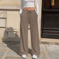 thumbnail image 2 of SUNBS Womens Loose Lounge Sweatpants High Waisted Wide Leg Pants with Pockets Palazzo Trousers, 2 of 9