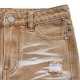 thumbnail image 5 of GYRATEDREAM Boy's Skinny Ripped Jeans Destroyed Distressed Taper Zipper Denim Jeans Pants with Holes, 5 of 9