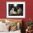 thumbnail image 3 of Stupell Industries Eclectic Peaceful Night Nativity Scene Gray Framed Print Under Glass, 21 x 17, by Arlington Prints, 3 of 8