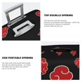 thumbnail image 2 of Anime Cartoon Naruto (6) Travel Suitcase Protector Elastic Washable Protective Baggage Covers With Concealed Zipper For 22-24 Inch Suitcase - M, 2 of 5