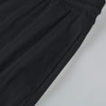thumbnail image 6 of WTOBBY Men's Drawstring Cuffed Casual Pants with Pockets, Soft Home Sleep Pajama Bottoms for Lounging and Relaxation, Comfortable Fit,Black XL, 6 of 8