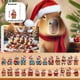 thumbnail image 3 of Juego De Adornos Navideños 2D Para El Hogar Juego De Calendario De Adviento De Navidad 2025 Juego De Adornos Navideños 2D Para El Árbol De Navidad (24 Unidades) C, 3 of 6