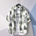 thumbnail image 4 of Camisas y blusas de hip hop de media manga para hombres, ropa floral con bolsillo, coloridas, divertidas, hawaianas, geométricas, para hombre, gráficas S, 4 of 4