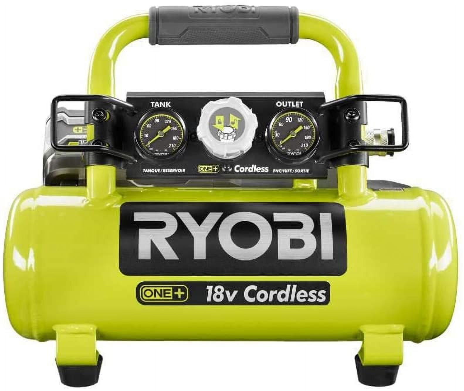 Ryobi 18-Volt ONE+ Cordless 1 Gal. Portable Air Compressor (Tool Only)