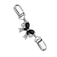 thumbnail image 3 of Clip de cuello suéter retro Sunnimix broche Pin Nudo negro, 3 of 6