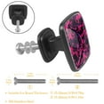 thumbnail image 2 of 4 Pcs Cabinet Handle Drawer Pulls Skull Knobs with Screws Square Furniture Office Cabinet Knob Decoration, 2 of 5