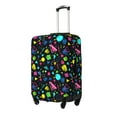 thumbnail image 2 of Bingfone Geometric 1980s Styled Luggage Cover Washable Suitcase Cover Protector Anti-scratch Suitcase cover Fits 18-32 Inch Luggage (No luggage included), 2 of 8