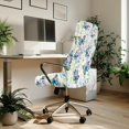 thumbnail image 3 of POLERO Watercolor Butterfly Elastic Cloth Office Rolling Chair Cover with Breathable, Stretch Soft One Piece Office Chair Cover for Workspace Home Office, 3 of 7