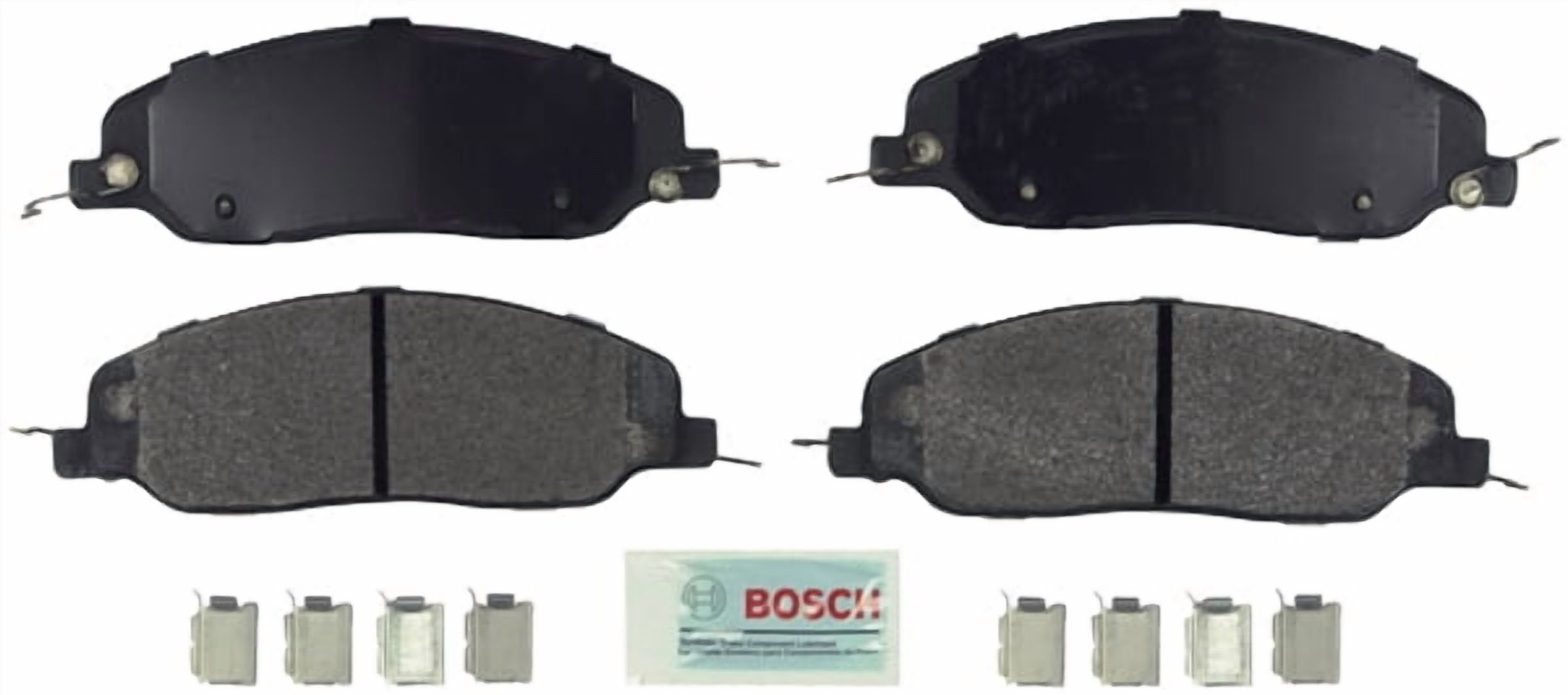 Bosch BE1081H Bosch Blue Ceramic Brake Pads with Hardware