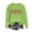 Green, variant on Women's Sweatshirt Crewneck Casual Oversized Long Sleeve Fall Shirt Holiday Fashion Casual Pullover Tops Red XL