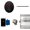 Black, variant on Mr Steam BTLRL1RPC Butler Linear Steam Generator Control Kit / Package - Chrome