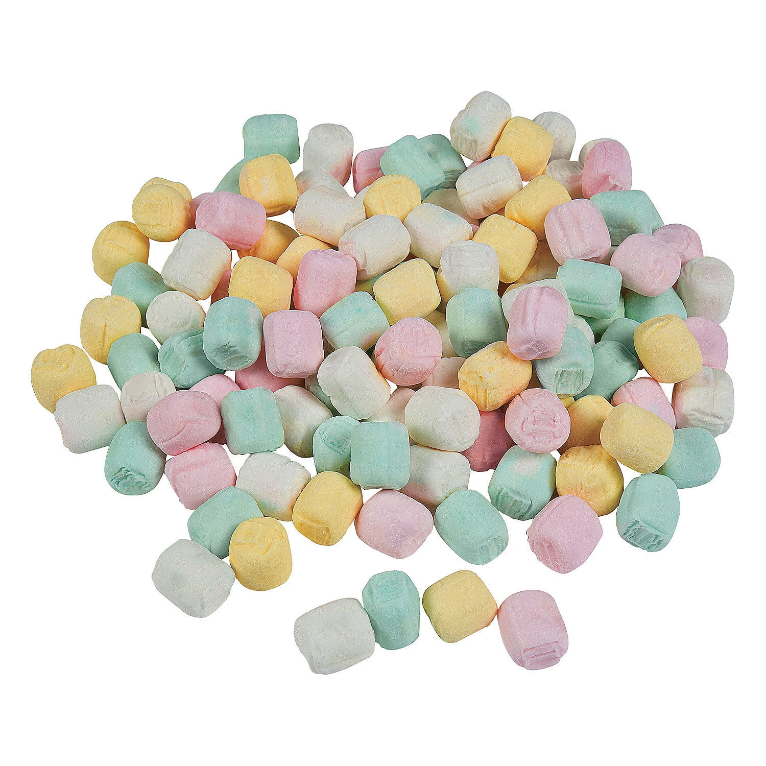 Fun Express Unwrapped Asst Colors Buttermints 2.75lb for Wedding