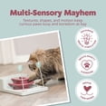 thumbnail image 3 of TRIXIE Fantasy Board Strategy Game for Cats, Puzzle Toy, Treat Dispenser, Interactive Play, Mauve/Mint, 3 of 9