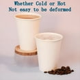 thumbnail image 3 of LONGOMA 200 Packs 16  oz Disposable Cups, Leak-Free Food Grade Safe Coffee Paper Cups To Go Hot Cups for Home and Cafes, 3 of 8