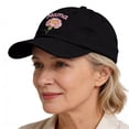 thumbnail image 3 of Roiihwy Basketball Mom Hat for Women Grandma, Black, 21.7"-23.6", Adjustable Cotton Mama Mother's Day Gifts Baseball Cap, 3 of 6