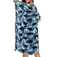 thumbnail image 4 of HELLHERO High Quality Fabrics Bathing Suit Cover Up for Beach Lightweight Free Size Long Kimono Swimsuit Cover Up Shark Silhouette, 4 of 6