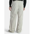thumbnail image 3 of No Boundaries Nylon Parachute Cargo Pants, Men's & Big Men's, 3 of 5