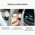 thumbnail image 4 of 4Pcs Car Tire Pressure Gauge Indicator Alert Monitoring Valves Cap Sensor Tyre Pressure Monitor Detection, 4 of 6