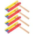 thumbnail image 3 of 4 Pcs Clapet en Bois Manche Long Instrument de Percussion pour Enfants, 3 of 8