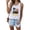 White, variant on vigerkar Vintage Mandala Graphic Tank Tops for Women Summer Beach Graphic Loose Tanks Vest USA Flag Vacation Racerback Tank Cami (Yellow, XL)