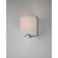 thumbnail image 4 of Maxim Lighting - One Light Bath Vanity - Wrap-Bath Vanity-with Square Glass, 4 of 5