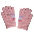 thumbnail image 3 of Dyfzdhu Kid Winter Gloves Children Stretchy Warm Gloves Boys Or Girls Knit Gloves Purple, 3 of 9