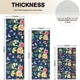 thumbnail image 4 of Pioneer Flower Floral Print Pattern Kitchen Rugs Sets Of 3,Kitchen Runner Rugs Non Skid Washable,Decorative Kitchen Floor Mats for Kitchen,Sink,Laundry,17"x30"+ 17"x47" + 17"x59", 4 of 6