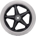 thumbnail image 2 of 2 Pcs Roues de Remplacement pour Fauteuil Roulant 6 Pouces Roues avant Rouleaux Antidérapants Roues de Remplacement Universelles pour Fauteuil Roulant, 2 of 4