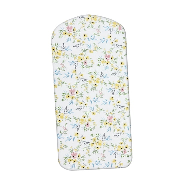 Tabla de planchar colgante, plancha de vapor para eliminar arrugas, almohadilla de planchado para abrigos. Flor amarilla
