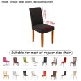 thumbnail image 2 of Lojalitet Fundas Elásticas para Sillas de Comedor - Juego de 4 Fundas Universales Extraíbles y Lavables para Asientos de Sillas Protector para Cocina, Ceremonia, Boda, Banquete, Hotel y Fiesta, 2 of 5