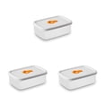 thumbnail image 4 of Billuyoard Organizador de nevera Contenedores de plástico con tapa Cajas de almacenamiento de alimentos para nevera Congelador Gabinete de cocina Despensa Type1 NO1 Billuyoard CBP164337, 4 of 6