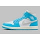 thumbnail image 3 of N I-K-E A i r-Jor-dan 1 Mid Shoes Dark Powder Blue White BQ6472-400 Multi Sizes NEW, 3 of 6