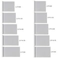 thumbnail image 2 of SHSLING Waterproof Balcony Privacy Screen Fence Windscreen Cover Fabric Shade Netting Cloth with Grommets UV Protection for Deck,Patio, Backyard, Porch, Railing Shield, 2 of 7
