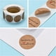 thumbnail image 4 of 3 rollos de 1500 etiquetas adhesivas de papel kraft para regalos, con la frase "Hecho a mano con amor"., 4 of 4