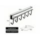 thumbnail image 2 of 4 Packs Organizador Gancho Colgar Xtellar negro Tazas Utensilio De Cocina, 2 of 4