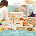 thumbnail image 3 of Kids Playroom Rug 4x6 Beige Rugs for Girls Bedroom Child Play Mat Educational, 3 of 7