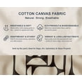 thumbnail image 5 of Soimoi Cotton Canvas | 56" Wide, Sold By 10 Yard | Geometric Print - Gray | Durable Medium Weight Fabric for Bags, Curtains, Crafts & Dcor, 5 of 7