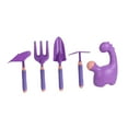 thumbnail image 4 of Juego de herramientas de jardinería para niños, juego de juguetes para exteriores, tenedor, paleta, juego de rol, rastrillo realista, juego de patio Estilo D, 4 of 10