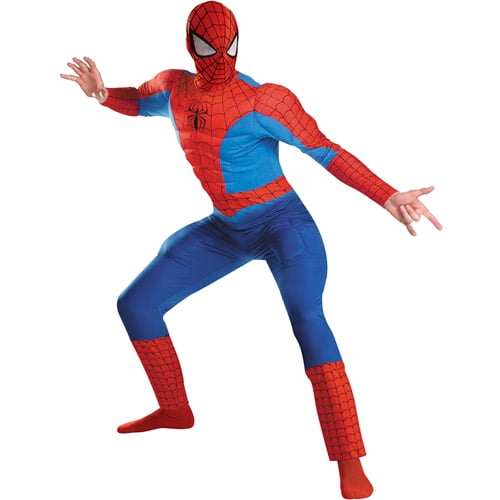 Spider-Man Rental Quality Adult Halloween Costume - Walmart.com