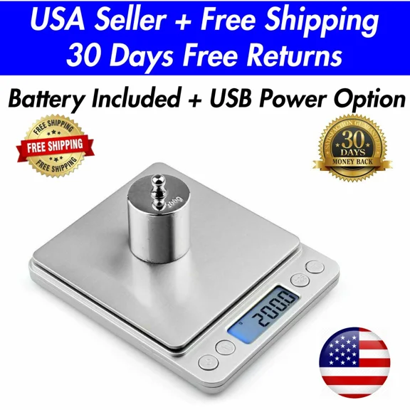 ZYLER- Digital Scale 2000Gx0.1G Kitchen Food Gram Scale Electronic Weight Pocket Size??