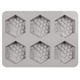 thumbnail image 1 of Regalo creativo para hacer jabón, manualidades con arcilla polimérica de resina: moldes de silicona con forma de panal hexagonal, flexibles y reutilizables, ideales para la decoración navideña de, 1 of 8