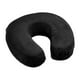 thumbnail image 2 of Almohada de viaje, almohada de avión, soporte ligero para cabeza y cuello para tren y oficina Negro, 2 of 9