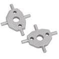 thumbnail image 1 of Pièces Auto, Couvercle de Lave-Phares Pivotant en Alliage d'Aluminium Résistant à l'Usure Cruciforme Performance Stable pour Véhicules, 1 of 7