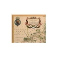 thumbnail image 4 of Historic Map - Warwickshire Worcestershire Counties England - Jansson 1646, 4 of 4