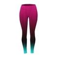 thumbnail image 3 of Rrunsv Yoga Pants Women Women's Soft Full Length Leggings High Waist Ankle Length Leggings Pants Tights Purple,M, 3 of 3